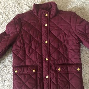 JCrew downtown field quilted puffer jacket.